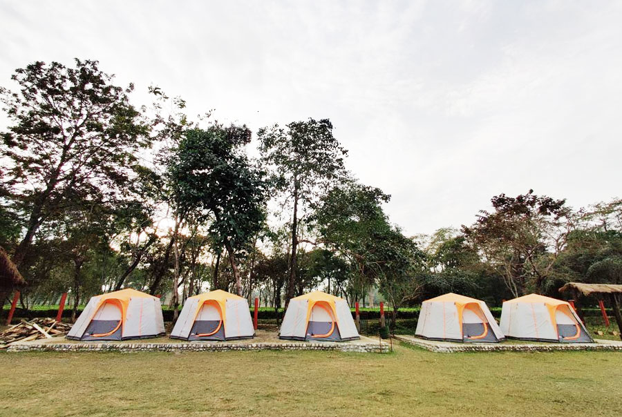 Camping in Smiling Tusker